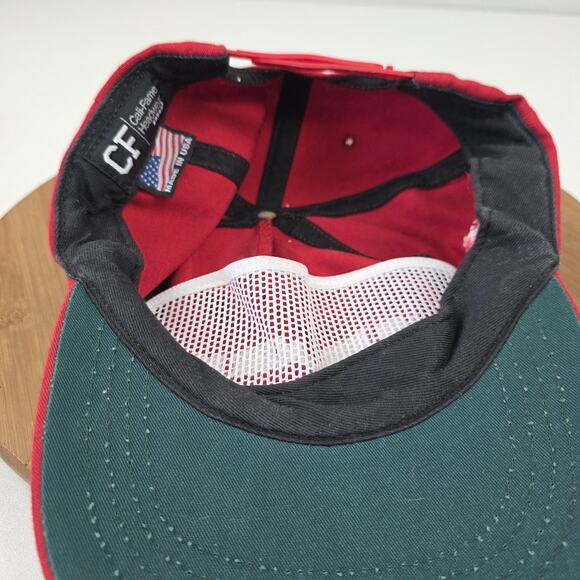 Make America Great Again Hat Cap Snap Back Red Cali Fame Trucker Mesh Mens USA - Picture 8 of 11